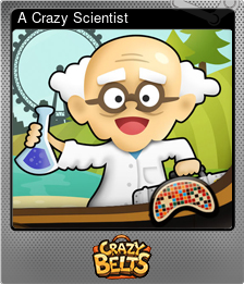 Series 1 - Card 1 of 5 - A Crazy Scientist