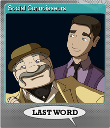 Series 1 - Card 4 of 5 - Social Connoisseurs