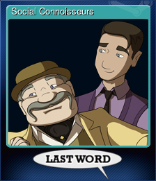 Series 1 - Card 4 of 5 - Social Connoisseurs