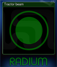 Series 1 - Card 3 of 5 - Tractor beam