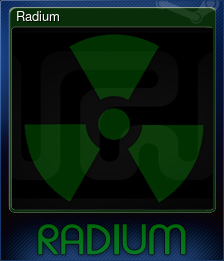 Series 1 - Card 1 of 5 - Radium