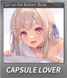 Series 1 - Card 2 of 6 - Girl on the Bottom Bunk
