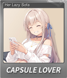 Series 1 - Card 1 of 6 - Her Lazy Sofa
