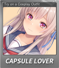 Series 1 - Card 4 of 6 - Try on a Cosplay Outfit