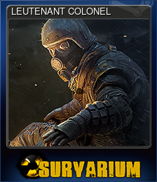 Series 1 - Card 1 of 8 - LEUTENANT COLONEL