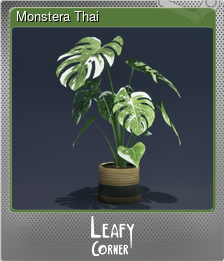 Series 1 - Card 5 of 8 - Monstera Thai