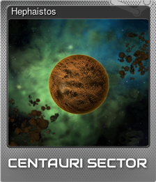 Series 1 - Card 3 of 6 - Hephaistos