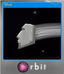 Series 1 - Card 1 of 6 - Moai