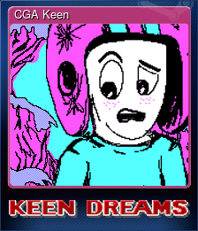 Series 1 - Card 7 of 9 - CGA Keen