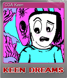 Series 1 - Card 7 of 9 - CGA Keen