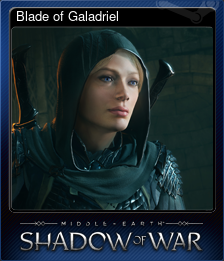 Series 1 - Card 14 of 15 - Blade of Galadriel