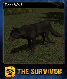 Series 1 - Card 7 of 15 - Dark Wolf