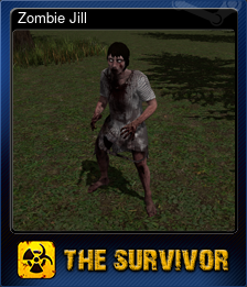 Series 1 - Card 9 of 15 - Zombie Jill
