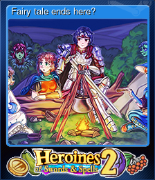 Series 1 - Card 12 of 12 - Fairy tale ends here?