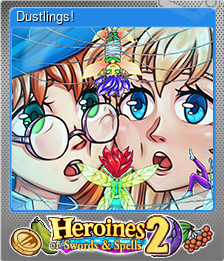 Series 1 - Card 5 of 12 - Dustlings!