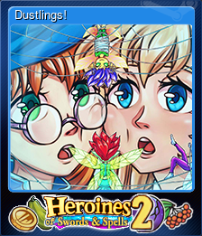 Series 1 - Card 5 of 12 - Dustlings!