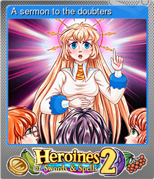 Series 1 - Card 6 of 12 - A sermon to the doubters