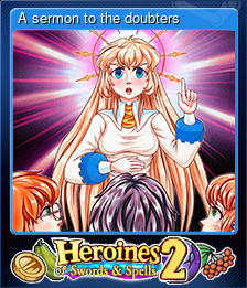 Series 1 - Card 6 of 12 - A sermon to the doubters