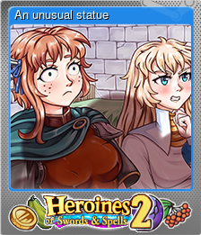 Series 1 - Card 3 of 12 - An unusual statue