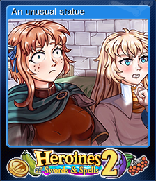 Series 1 - Card 3 of 12 - An unusual statue