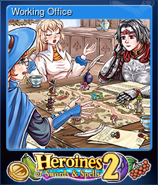 Series 1 - Card 1 of 12 - Working Office