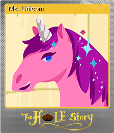 Series 1 - Card 10 of 11 - Ms. Unicorn