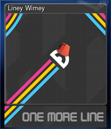 Series 1 - Card 5 of 5 - Liney Wimey