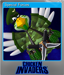 Series 1 - Card 1 of 7 - Special Forces