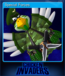 Series 1 - Card 1 of 7 - Special Forces