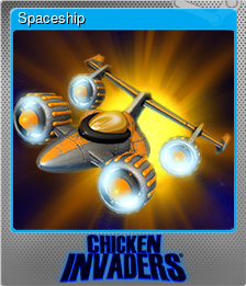 Series 1 - Card 4 of 7 - Spaceship