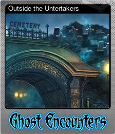 Series 1 - Card 4 of 8 - Outside the Untertakers