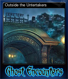 Series 1 - Card 4 of 8 - Outside the Untertakers