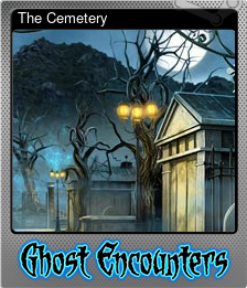 Series 1 - Card 1 of 8 - The Cemetery