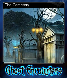 Series 1 - Card 1 of 8 - The Cemetery