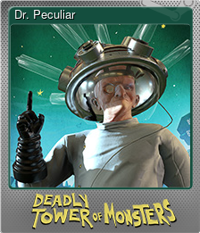 Series 1 - Card 7 of 8 - Dr. Peculiar