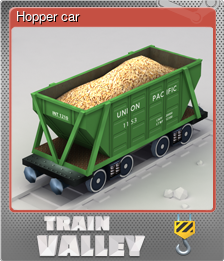 Series 1 - Card 6 of 12 - Hopper car