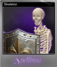 Series 1 - Card 3 of 5 - Skeleton