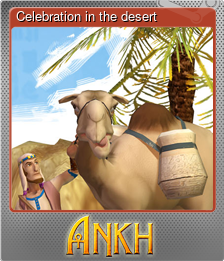 Series 1 - Card 3 of 5 - Celebration in the desert