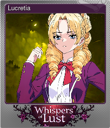 Series 1 - Card 6 of 6 - Lucretia