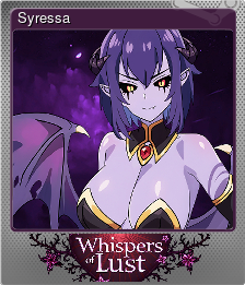 Series 1 - Card 3 of 6 - Syressa
