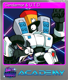 Series 1 - Card 2 of 8 - Gendarmor & U.T.D.