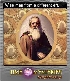 Series 1 - Card 4 of 6 - Wise man from a different era