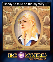 Series 1 - Card 5 of 6 - Ready to take on the mystery