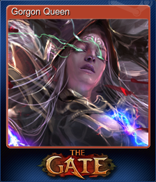 Series 1 - Card 5 of 5 - Gorgon Queen
