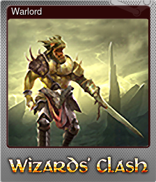Series 1 - Card 6 of 8 - Warlord