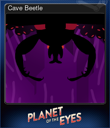 Series 1 - Card 4 of 6 - Cave Beetle