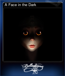 Series 1 - Card 8 of 13 - A Face in the Dark