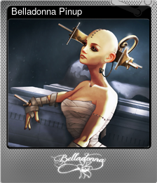 Series 1 - Card 1 of 13 - Belladonna Pinup