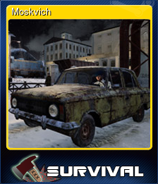 Series 1 - Card 6 of 8 - Moskvich