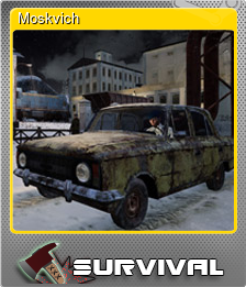 Series 1 - Card 6 of 8 - Moskvich